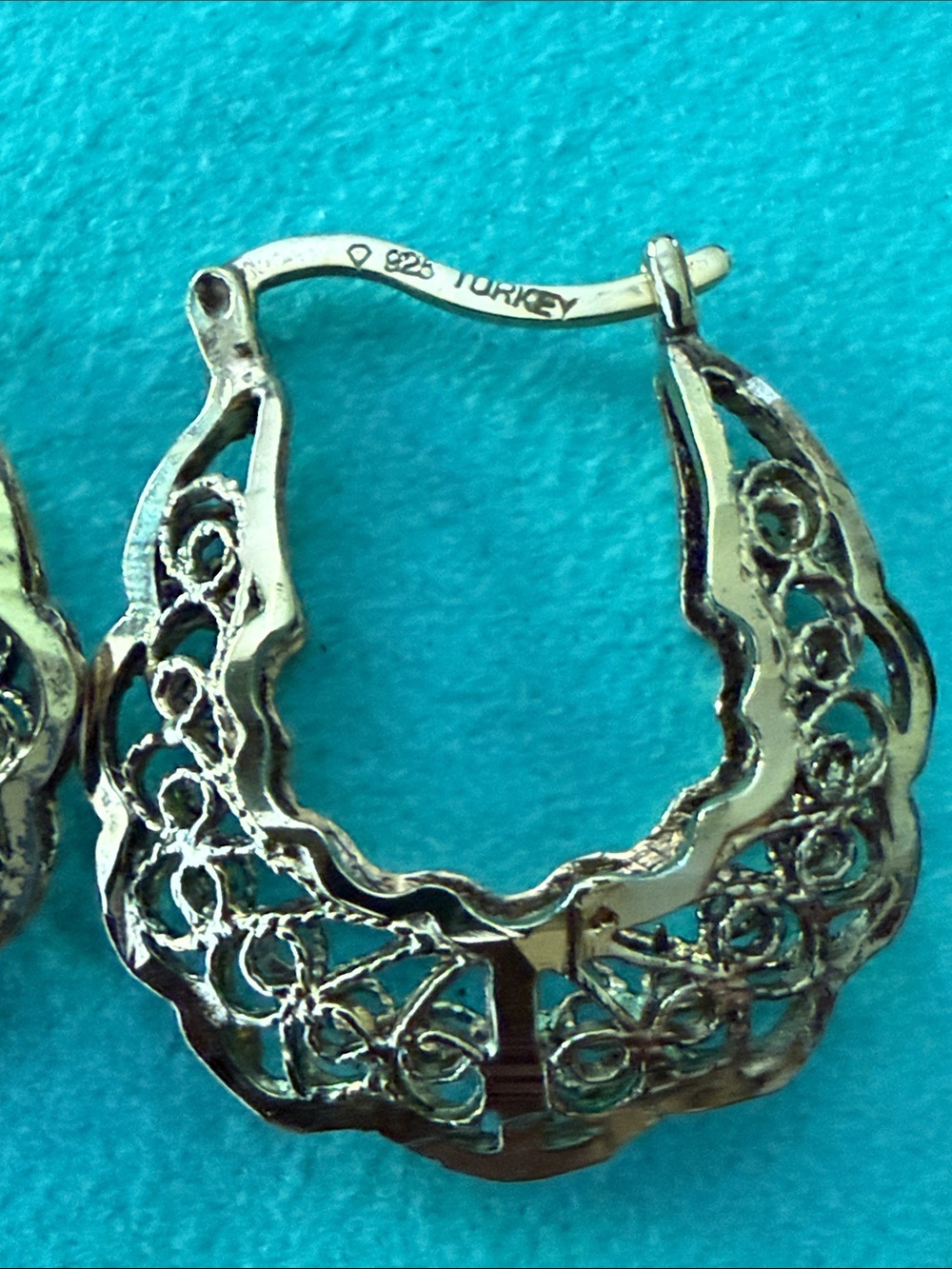 Vintage Turkish design Earring - Picture 2 of 2